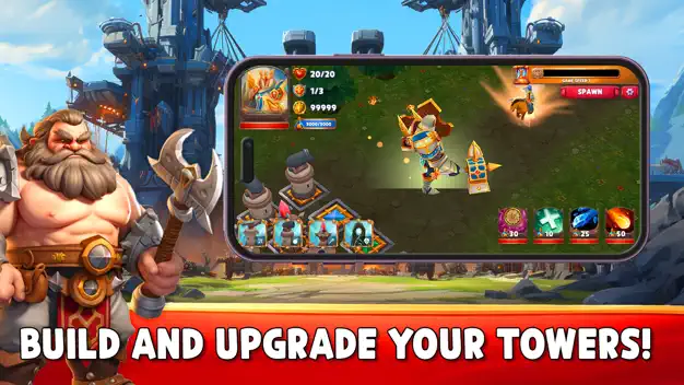 Gaiarus gameplay — upgrade screen